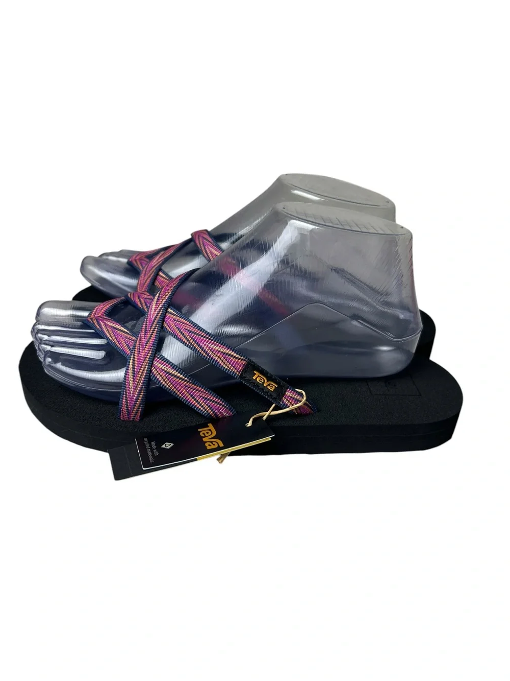 Teva NEW Youth Size 6 Rose Violet Strappy Sandals